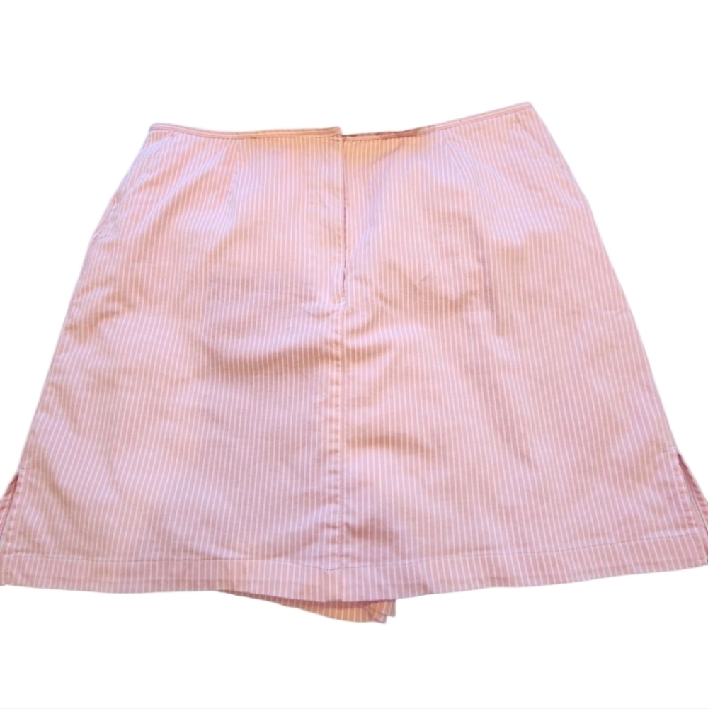 LIZ GOLF PINK STRIPED SKORTS
